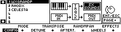 Tracks configuration